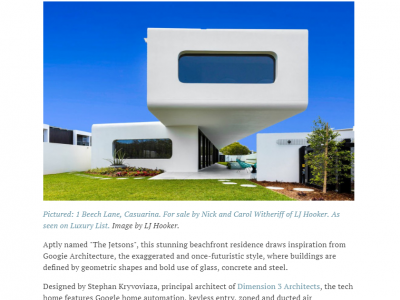 The Real Estate Conversation – Luxury List- 10 Most Captivating Architectural Designs